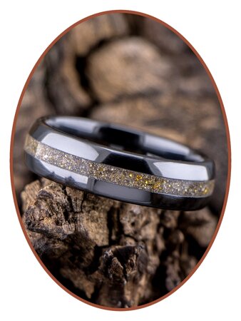 Ceramic Zirconium Uni As Ring (Gold) - TC01G