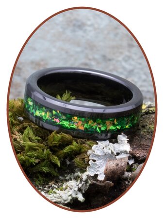 As Ring 'Heavenly Green' 6mm - 6 of 8mm breed - JRB145C-4M2B