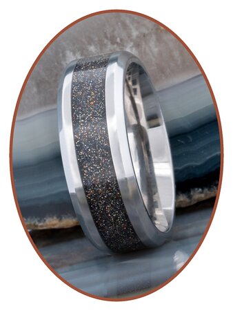 As Ring - 6 of 8mm Breed - 'Multi Color' - TI003HP-4M2B