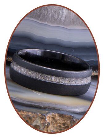 JB Memorials tungsten Carbide  As Ring - RB048Q